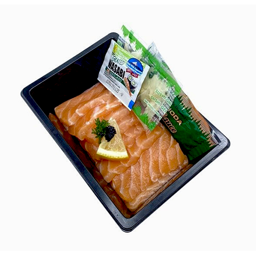 Sashimi van zalm (circa 130 gram)