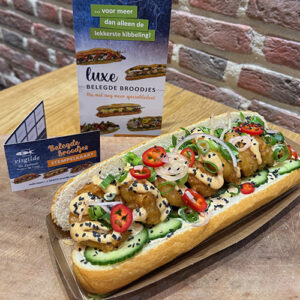 Broodje van de week: Demi baguette gebakken gamba de luxe