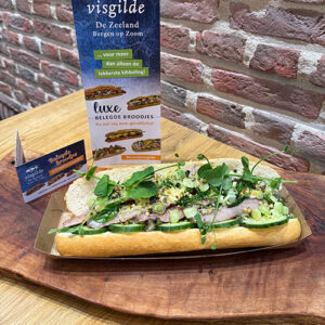 Broodje van de week: Demi baguette Japanse haring